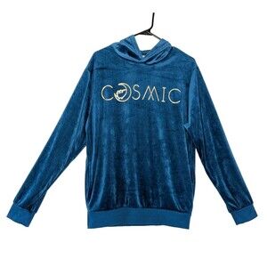 Pusheen Womens Medium Cosmic Blue Sweatshirt Hoodie Pusheen Box Fall 2020 NWT